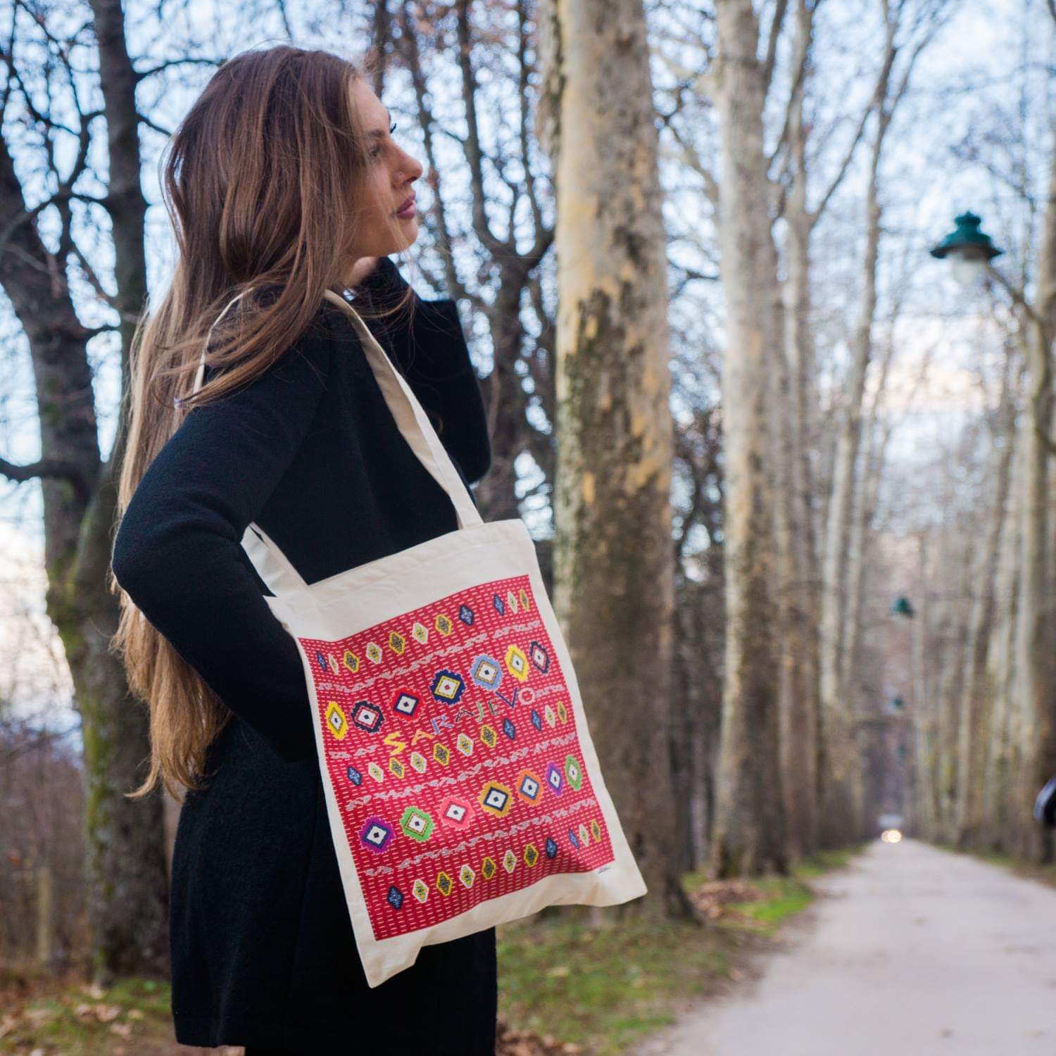 Bag with embroidery (13$)