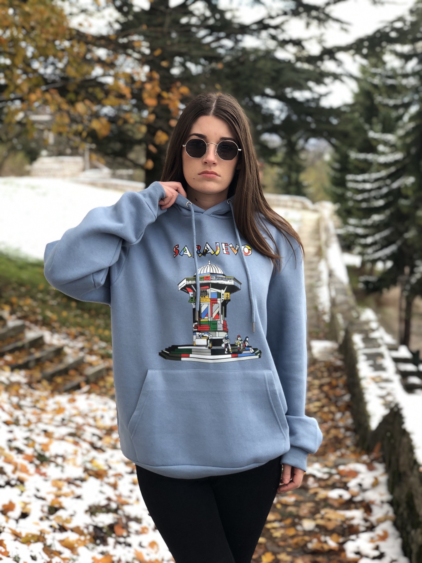 Sebilj in Sarajevo sweatshirt (35$))