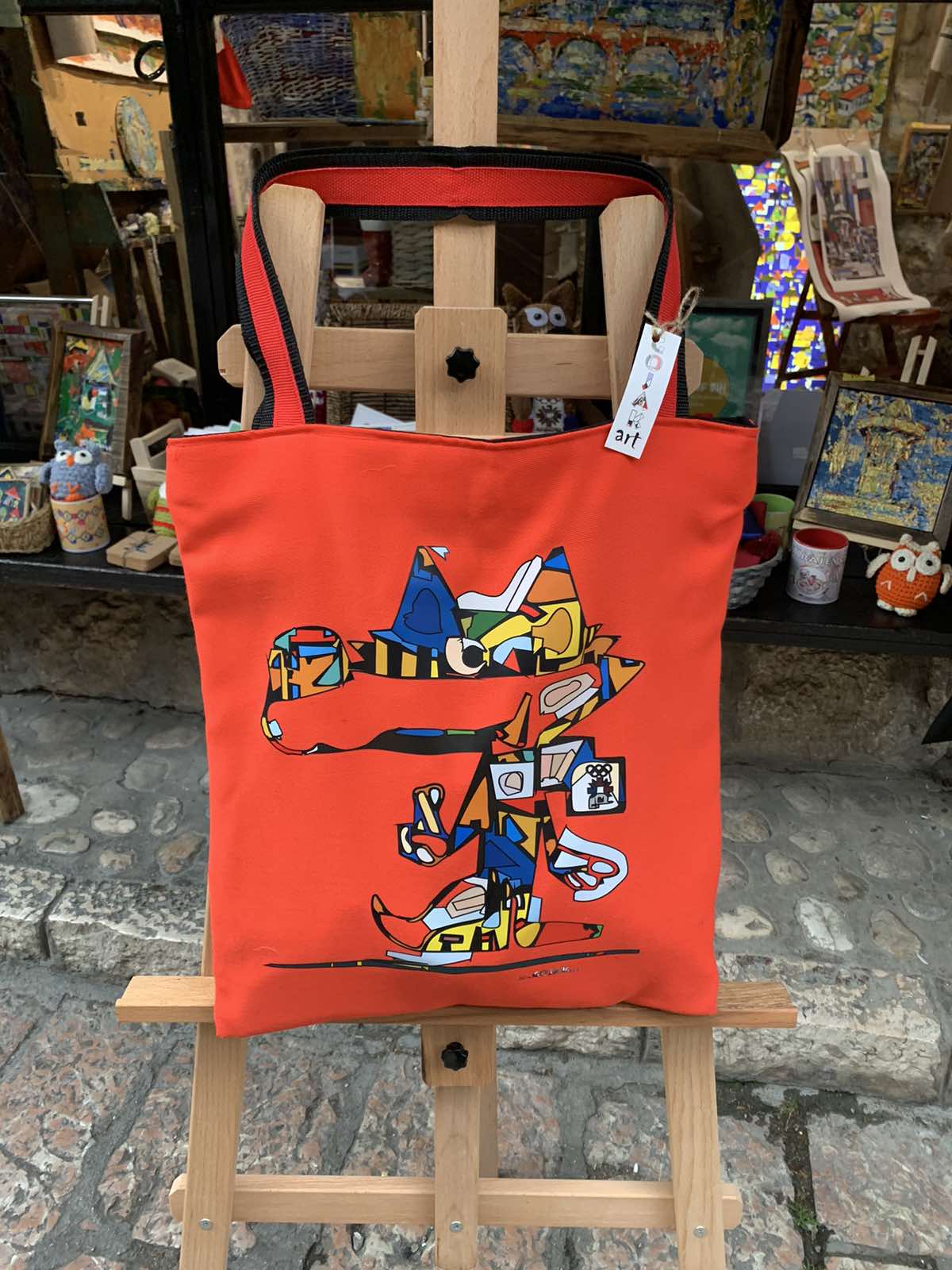 GojakArt bag Vučko mascot (30$)